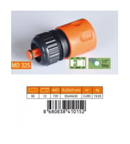 1/2 HORTUM BAĞLANTI ADAPTÖRÜ STOPLU (5343)