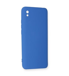Xiaomi Redmi 9a Kılıf Nano İçi Kadife Silikon - Mavi