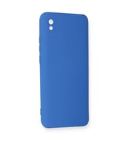 Xiaomi Redmi 9a Kılıf Nano İçi Kadife Silikon - Mavi