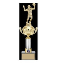 ODAK KUPA - Figürlü Kupalar - Voleybol Erkek Figürlü Kupalar FG-058 C - 41 cm