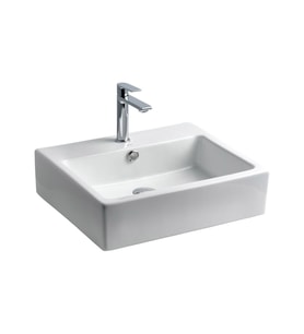 LENA TEZGAHÜSTÜ LAVABO E-5172 (Beyaz)