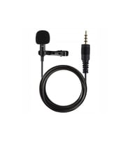 3.5mm Jak 1.5 Metre Double Mikrofon - Siyah