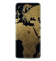 Tecno Pova 5 Kılıf Silikon Desen Özel Seri Map Planet 1656
