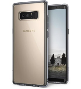 Ringke Fusion Galaxy Note 8 ile Uyumlu KIlıf Smoke Black