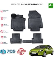 CLİO ARACA ÖZEL 3D PASPAS 2005 2006 2007 2008 2009 2010 2011 2012