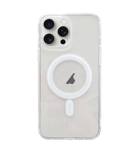 Northcity iPhone 15 Pro Max Kılıf Magsafe Uyumlu Manyetik Şeffaf Silikon - Sararma Yapmaz