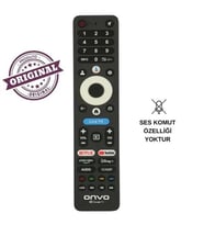 ONVO GOOGLE TV SES KOMUTSUZ LED TV KUMANDA
