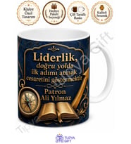 Patrona Hediye Kişiye Özel Baskılı Kupa Bardak Patron Hediyesi