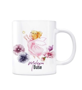 Kişiye Özel İsimli Kupa Bardak - Meleğim