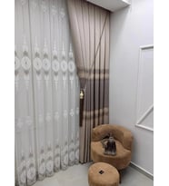 NİVEMESHOME MASAL 1/3 SIK PİLELİ TÜL PERDE APM