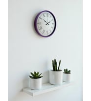 36 Cm Mor Roma Rakamlı Duvar Saati (Standart)