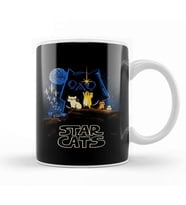 Star Cat Wars 01 Kupa Bardak Porselen