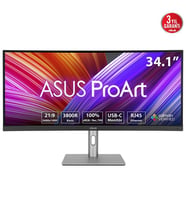 ASUS 34 VA PROART PA34VCNV 5MS 60HZ HDMI-DP KAVISLI GRAFİK TASARIM MONİTÖRÜ 3440X1440