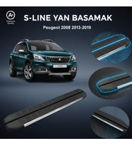 Peugeot 2008 S-Line Premium Krom Yan Basamak   2013-2019
