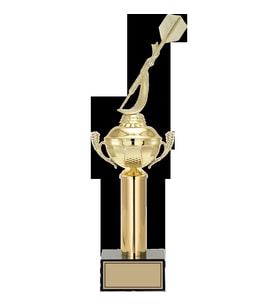 ODAK KUPA - Figürlü Kupalar - Dart Figürlü Kupalar FG-048 B - 44 cm