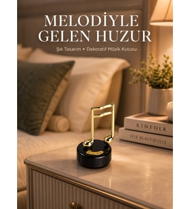 Nota Figürü Müzik Kutusu Melodious Model Yeni Nesil