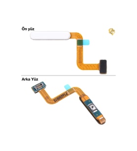 Uyumlu Galaxy A22 Orijinal Parmak İzi Filmi Beyaz Parmak izi film kablosu parmak izi sensörü filmi home tuşu film kablosu touch id film kablosu parmak