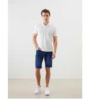 LCW ECO İndigo Süper Skinny Fit Erkek Jean Şort