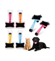 PetCraft Basmalı Kedi Köpek Tarağı (Karton Askılı)