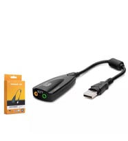 Hadron HDX5254 USB Harici Ses Kartı 7.1 Surround 5Hv2 Siyah