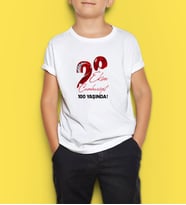 BK Gift 29 Ekim Tasarımlı Erkek Çocuk Beyaz Tişört-8, Arkadaşa Hediye, 29 Ekim Hediyesi Hediyesi, Trend Tişört, 100.Yıl Hediyesi