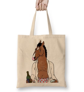 BoJack Horseman 08 Bez Çanta Uzun Saplı