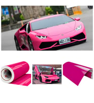 ESEMİZ PEMBE RENK Dayanıklı Araç Motor Mobilya Beyaz Eşya Kaplama Folyosu (126cm X 2 Metre)