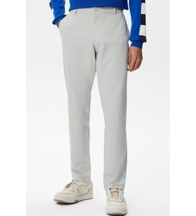 Lacoste Men's Slim Fit Grey Trousers Erkek Dar Kesim Pantolon Gri
