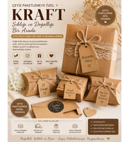 Kraft Kahverengi Kraft Saman Kağıdı Paketleme Hobi Etiket Kağıdı 90 Gram 5 Adet 70 X 100 Ebatında