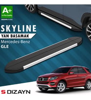 S-Dizayn Mercedes GLE W166 Skyline Aluminyum Yan Basamak 193 Cm 2012-2019 A+ Kalite