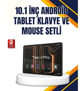 Klavye Kalem Mouse Dahil Android Tablet Uzun Pil Ömürlü