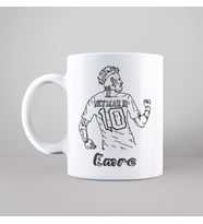 Futbol Tasarımlı Kupa Kişiye Özel