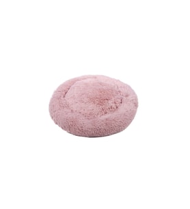 Yumuşak Pembe Pofuduk Yatak, Küçük Boy 50x9 cm, Evcil Hayvan Konforu