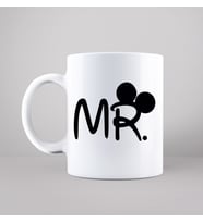 Mickey Mouse Sevgili Çift Tasarımlı Kupa