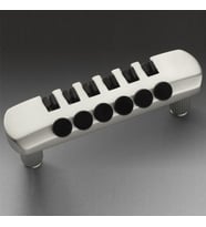 Schaller SC-12070700 Elektro Gitar Kuyruğu (Saten İnci)  İnce Ayarlı Fiksli Köprü Modern Mat
