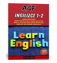 AÖF İngilizce 1-2 Yardımcı Kitap