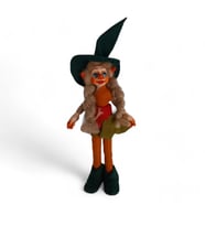 Uzun Şaçlı Kumral Elf Bebek