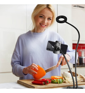 AKROBATİK IŞIKLI YOUTUBERLAR İÇİN TELEFON TUTACAĞI