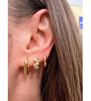 KALP DETAY RODYUM KAPLAM KUPE 14 K