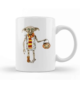 Harry Potter Dobby Halloween Kupa Bardak Porselen
