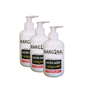 Süper Marginal Water Ba.sed Lubricant Gel 250 Ml Jel 3'Lü