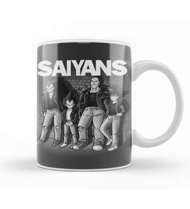 Music Cover Saiyans Kupa Bardak Porselen
