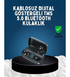 Bluetooth V5.0 Teknolojili Parmak Dokunmatik Kontrol Kulaklık Seti