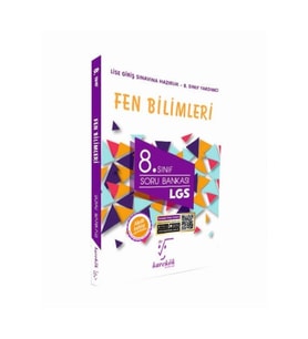 Karekök Yayınları Karekök Yayınları 8. Sınıf Lgs Fen Bilimleri Soru Bankası (Çok Renkli)