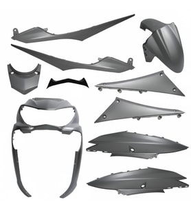 Rks Newlight 125 Kaporta Seti 10 Parça Gri