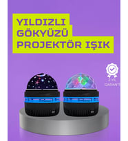 Usb’li Yıldız Projektör Lamba – Döner Galaxy Işık Şovu, Çocuk Ve Yetişkin Uyku Lambası