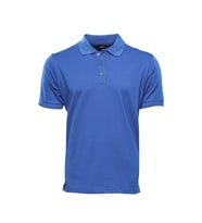 Polo Yaka Düz Mavi T-shirt  Wessi (İndigo)