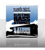 Ernie Ball P02810 Flat 45-130 (5 Telli) Bas Gitar Teli
