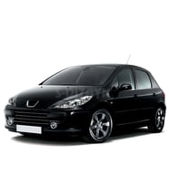Peugeot 307 Krom Cam Çıtası 4 Prç 2001-2008