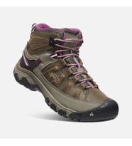 Keen Targhee III Mid KeenDryGtx Su Geçirmez Kadın Bot Weiss/Boysenberry 1018178 (Kahverengi)